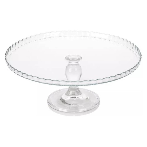 Elegant footed glass cake - elegant,
