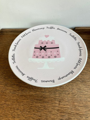 Pink and white ceramic - white,