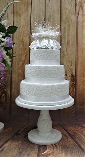 Inch white painted hand - ,