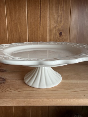 Vintage style white - white, ceramic