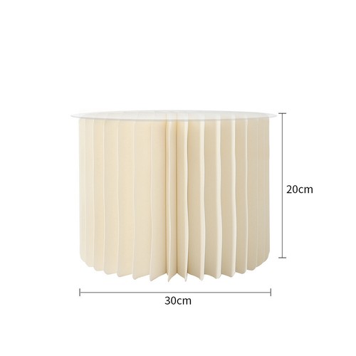 Paper cylinder pedestal base - paper,