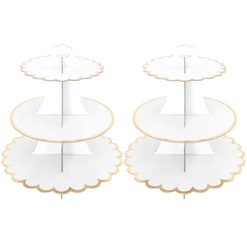 Pack cardboard cake stand 3 - 2,